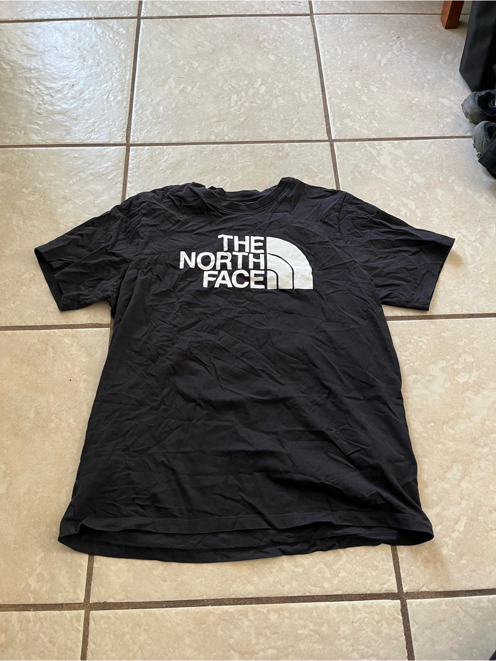 The North Face logo shirt
